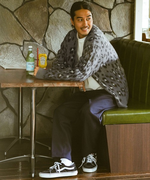 BAYFLOW（ベイフロー）の「WEB限定 ポリテーパードパンツ（その他パンツ・メンズ・グレー/ネイビー・MEDIUM/LARGE）」の3枚目の写真