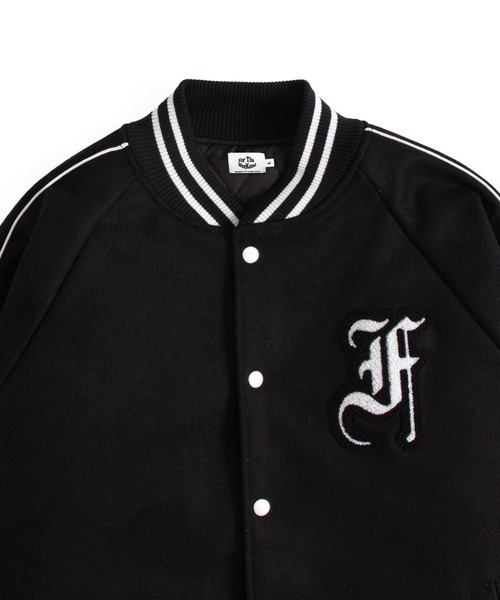 FTW（エフティダブリュー）の「DICE VARSITY JACKET（スタジャン・メンズ・バーガンディー/ブラック・LARGE/MEDIUM）」の8枚目の写真