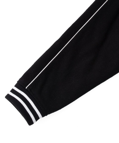 FTW（エフティダブリュー）の「DICE VARSITY JACKET（スタジャン・メンズ・バーガンディー/ブラック・LARGE/MEDIUM）」の10枚目の写真