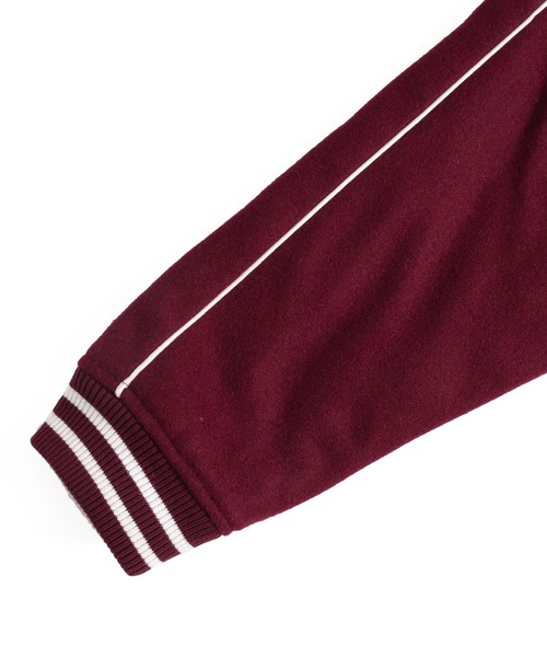 FTW（エフティダブリュー）の「DICE VARSITY JACKET（スタジャン・メンズ・バーガンディー/ブラック・LARGE/MEDIUM）」の18枚目の写真