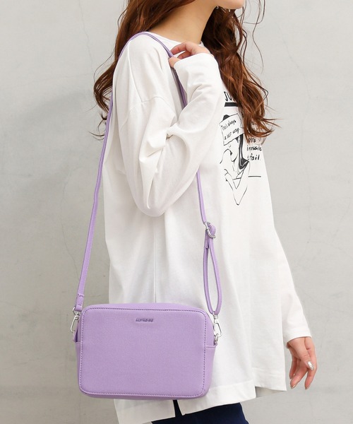 ALTROSE（アルトローズ）の「ショルダーバッグ [エルフ]（ショルダーバッグ・レディース・ブラック/パープル/グレー/グリーン/イエロー/ライトグリーン・FREE）」の5枚目の写真