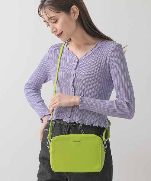 ALTROSE（アルトローズ）の「ショルダーバッグ [エルフ]（ショルダーバッグ・レディース・ブラック/パープル/グレー/グリーン/イエロー/ライトグリーン・FREE）」の4枚目の写真