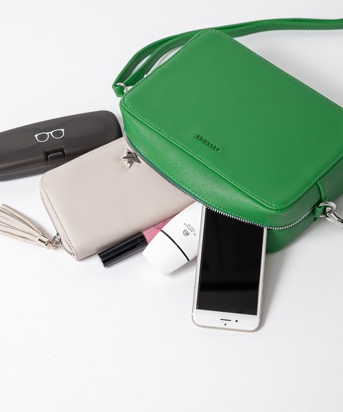 ALTROSE（アルトローズ）の「ショルダーバッグ [エルフ]（ショルダーバッグ・レディース・ブラック/パープル/グレー/グリーン/イエロー/ライトグリーン・FREE）」の20枚目の写真