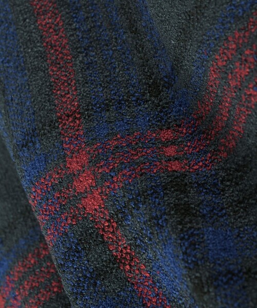 BRANSHES（ブランシェス）の「【洗濯機で洗える】大柄チェックウォッシャブルニット（ニット/セーター・キッズ・キャメル/ブラック・140/120/150/130/90/110/100）」の12枚目の写真