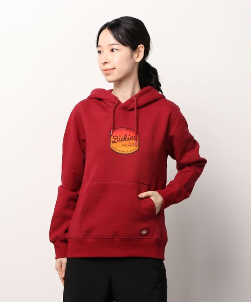 レディース トップス 裏毛スウェットパーカー Dk を購入できます Dickies ディッキーズワッペン Dickies ディッキーズ のファッション レディース 裏毛スウェットパーカー パーカー 人気セール