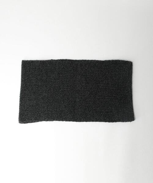 BEAUTY&YOUTH UNITED ARROWS(ビューティーアンドユースユナイテッドアローズ)の「BY ウォッシャブル アゼ スヌード(ネックウォーマー/スヌード・メンズ・ブラック/ダークグレー/ブラウン・FREE)」の11枚目の写真