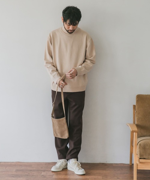 URBAN RESEARCH DOORS（アーバンリサーチドアーズ）の「ハイゲージモックネックニット（ニット/セーター・メンズ・オフホワイト/ブラック/グリーン/モカ/ブルー系その他・40/38）」の17枚目の写真