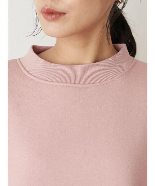 Green　Parks（グリーンパークス）の「裏起毛ビッグプルオーバー＊（スウェット・レディース・ピンク/アイボリー/ダークグレー/ダークブルー・FREE）」の10枚目の写真