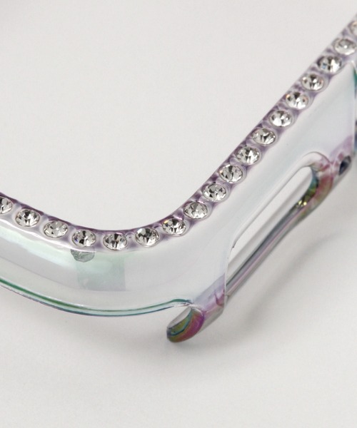 Me%（ミィパーセント）の「AppleWatchキラキラ画面カバー【全サイズ対応】（アナログ腕時計・レディース・ピンク系その他/その他/グレー系その他/ホワイト・42/45/40/44/41/38）」の17枚目の写真