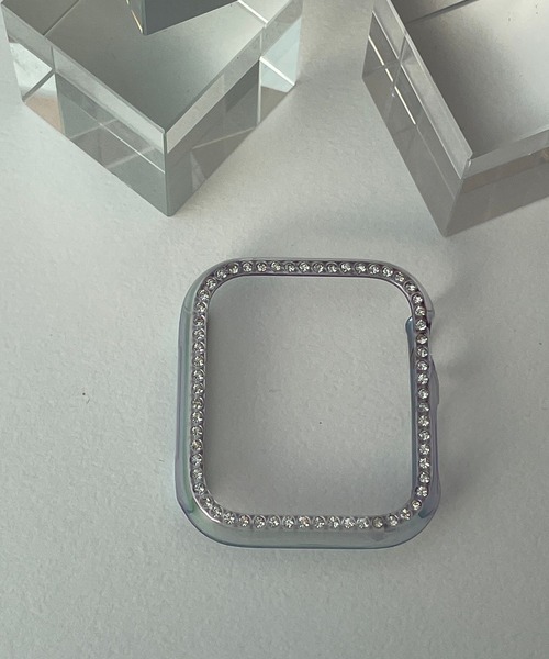 Me%（ミィパーセント）の「AppleWatchキラキラ画面カバー【全サイズ対応】（アナログ腕時計・レディース・ピンク系その他/その他/グレー系その他/ホワイト・42/45/40/44/41/38）」の20枚目の写真