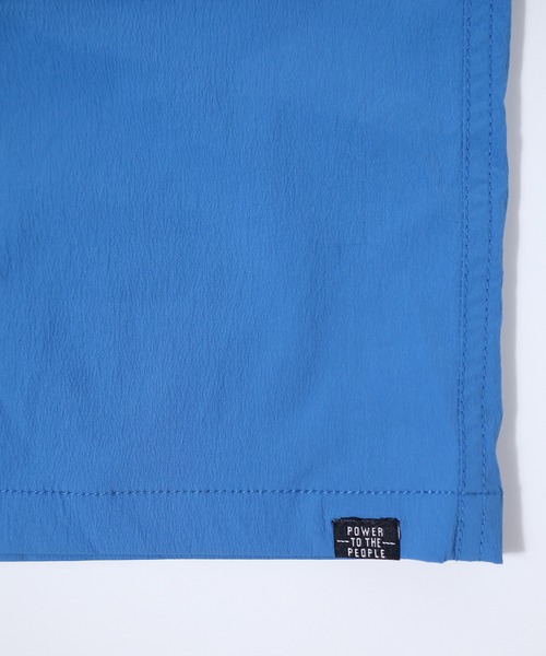 POWER TO THE PEOPLE（パワートゥーザピープル）の「POWER TO THE PEOPLE MOVING ナイロンバギー（その他パンツ・メンズ・カーキ/グリーン/サンドベージュ/ロイヤルブルー/ブラック/マルチ/サーモンピンク・LL/M/L）」の15枚目の写真