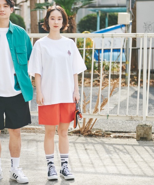 POWER TO THE PEOPLE（パワートゥーザピープル）の「POWER TO THE PEOPLE MOVING ナイロンバギー（その他パンツ・メンズ・カーキ/グリーン/サンドベージュ/ロイヤルブルー/ブラック/マルチ/サーモンピンク・LL/M/L）」の20枚目の写真