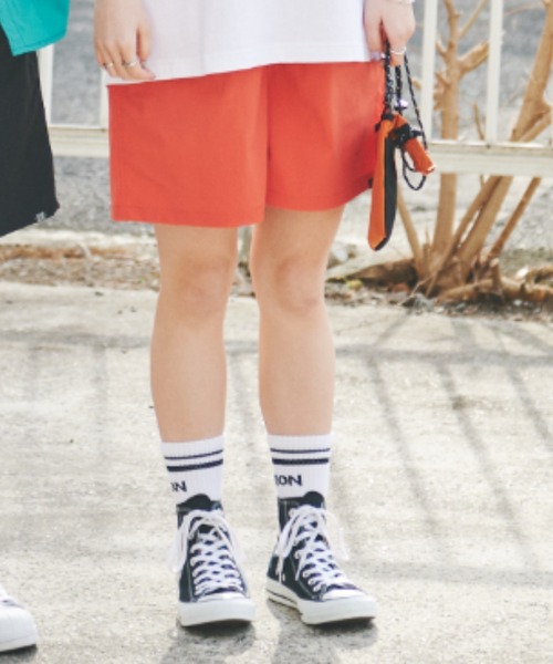 POWER TO THE PEOPLE（パワートゥーザピープル）の「POWER TO THE PEOPLE MOVING ナイロンバギー（その他パンツ・メンズ・カーキ/グリーン/サンドベージュ/ロイヤルブルー/ブラック/マルチ/サーモンピンク・LL/M/L）」の18枚目の写真