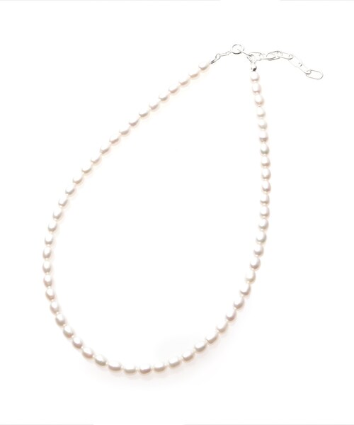 UNTITLED（アンタイトル）の「◆クラシカル淡水パールネックレス(ショート)（ネックレス・レディース・ホワイト系・00）」の2枚目の写真
