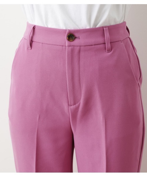 RODEO CROWNS WIDE BOWL（ロデオクラウンズワイドボウル）の「スプリングカラーパンツ（スラックス・レディース・ピンク/ブラウン/グリーン/サックスブルー・SMALL/MEDIUM）」の12枚目の写真