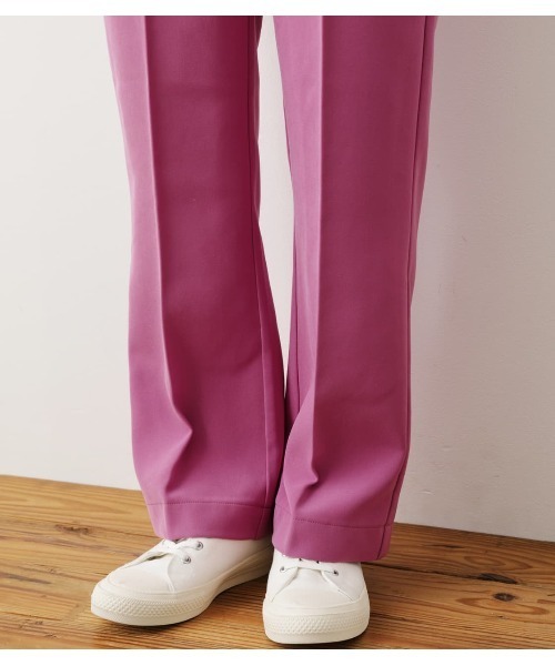 RODEO CROWNS WIDE BOWL（ロデオクラウンズワイドボウル）の「スプリングカラーパンツ（スラックス・レディース・ピンク/ブラウン/グリーン/サックスブルー・SMALL/MEDIUM）」の10枚目の写真