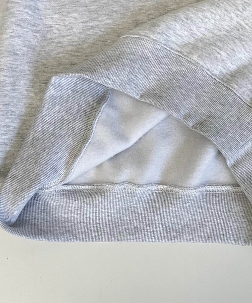 CANAL JEAN（キャナルジーン）の「via j(ヴィアジェイ) "CALIFORNIA"裏起毛トレーナー（スウェット・レディース・ネイビー/ヘザーグレー/ワイン・ONE SIZE）」の15枚目の写真