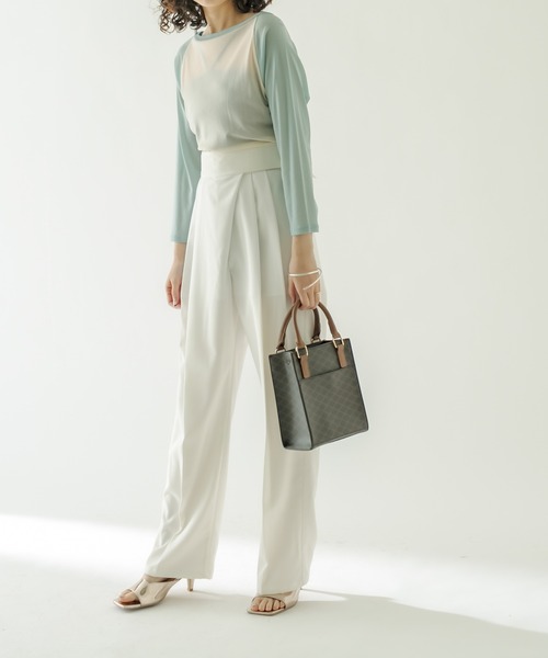 mystic(ミスティック)の「モノグラムスクエアBAG(ショルダーバッグ・レディース・ブラウン/ベージュ・ONE SIZE)」の17枚目の写真