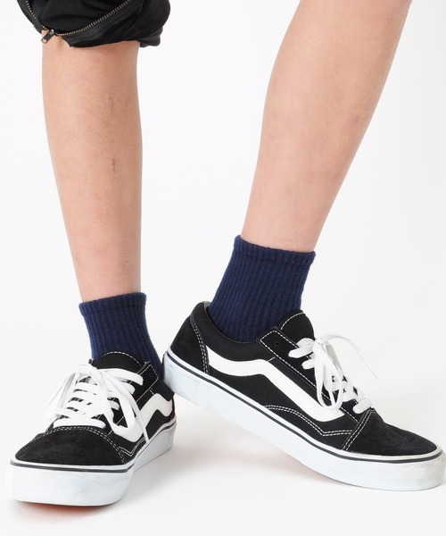 GLAZOS(グラソス)の「【大人向けサイズあり】ショート丈配色ソックス3足セット(ソックス/靴下・キッズ・マルチ・24cm/17cm/21cm)」の4枚目の写真