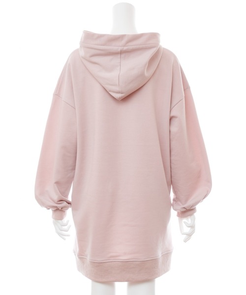 Secret Honey（シークレットハニー）の「キャンディうさぎパーカーワンピース（パーカー・レディース・ブラック/ピンク・FREE）」の8枚目の写真