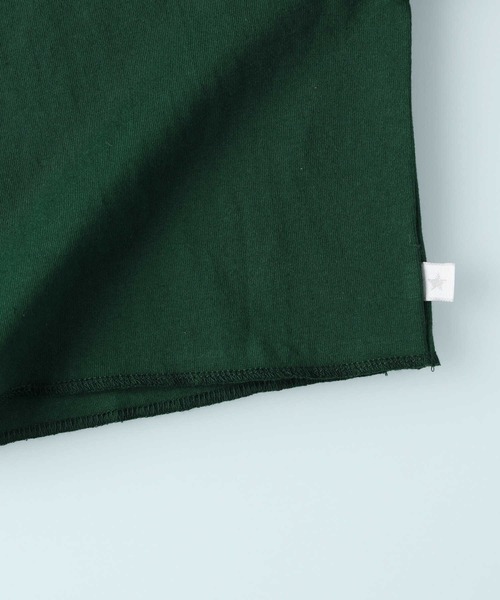 CONVERSE（コンバース）の「【CONVERSE】フロントロゴショートロンＴ（Tシャツ/カットソー・レディース・ホワイト/ブラック/グリーン・M/L）」の12枚目の写真