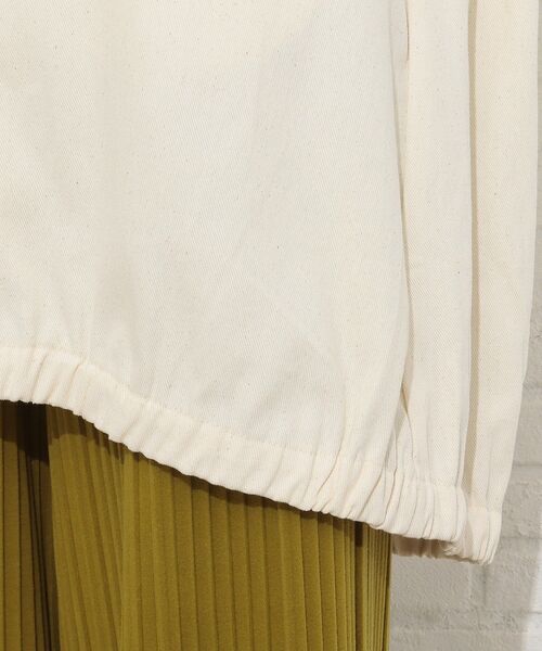 Cutie Blonde（キューティーブロンド）の「◆【S-L】コットンカラーフードコート（その他アウター・レディース・カーキ/グリーン/アイボリー・01/02/03）」の22枚目の写真