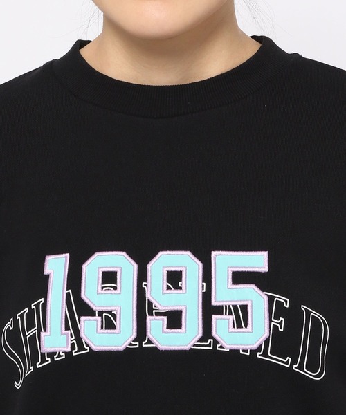 PAGEBOY（ページボーイ）の「ナンバーカレッジプルオーバー（スウェット・レディース・ブラック/オートミール/ブルー・FREE）」の9枚目の写真