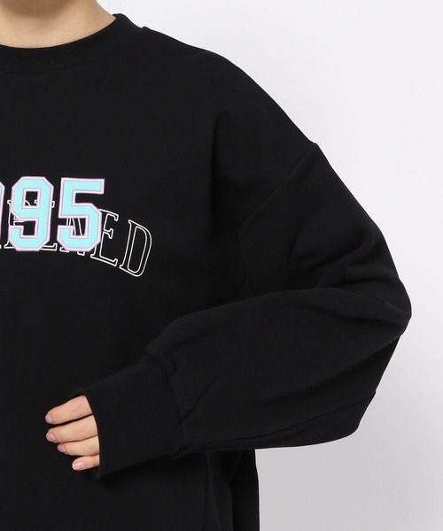 PAGEBOY（ページボーイ）の「ナンバーカレッジプルオーバー（スウェット・レディース・ブラック/オートミール/ブルー・FREE）」の12枚目の写真