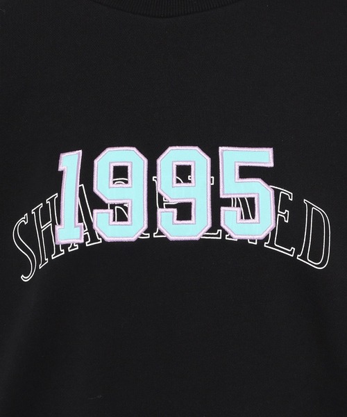 PAGEBOY（ページボーイ）の「ナンバーカレッジプルオーバー（スウェット・レディース・ブラック/オートミール/ブルー・FREE）」の6枚目の写真