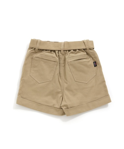 JENNI love（ジェニィラブ）の「共地ベルト付きショーパン（その他パンツ・キッズ・ベージュ/オレンジ/ミント・130cm/140cm/150cm/160cm）」の6枚目の写真