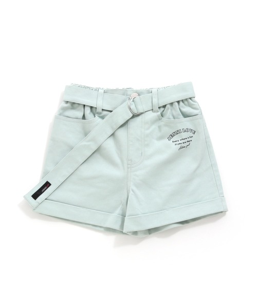 JENNI love（ジェニィラブ）の「共地ベルト付きショーパン（その他パンツ・キッズ・ベージュ/オレンジ/ミント・130cm/140cm/150cm/160cm）」の15枚目の写真