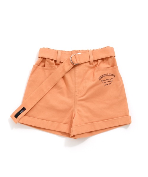 JENNI love（ジェニィラブ）の「共地ベルト付きショーパン（その他パンツ・キッズ・ベージュ/オレンジ/ミント・130cm/140cm/150cm/160cm）」の20枚目の写真