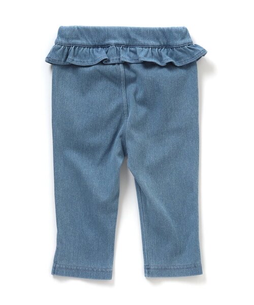 Seraph（セラフ）の「接触冷感ニットデニムサブリナパンツ 7分丈（その他パンツ・キッズ・サックスブルー/ピンク/ブルー/グリーン/チェック・90/100/110/120/80/130/95/70/140）」の13枚目の写真