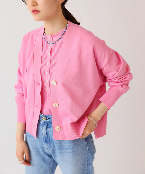 IENA（イエナ）の「三ツ杢リブプルオーバー◆（ニット/セーター・レディース・ベージュ/ネイビー/ピンク/ナチュラル・FREE）」の18枚目の写真