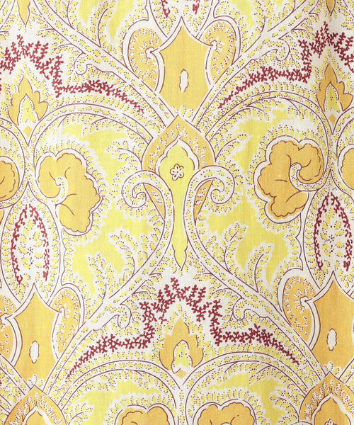 SOULEIADO（ソレイアード）の「リネンプリント ノースリーブワンピース