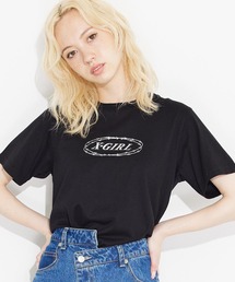 X-girl | BARBED WIRE LOGO S/S GIRLS TEE(Tシャツ/カットソー)