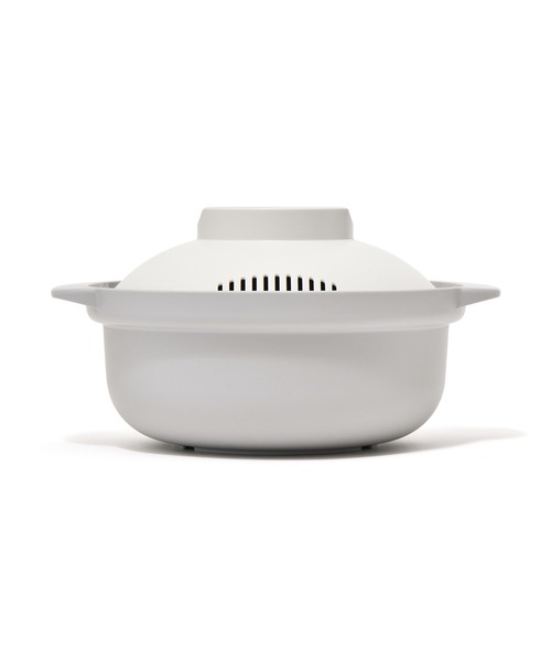 Francfranc（フランフラン）の「らくチン レンジ調理鍋 グレー（鍋/フライパン・レディース・グレー・FREE）」の2枚目の写真