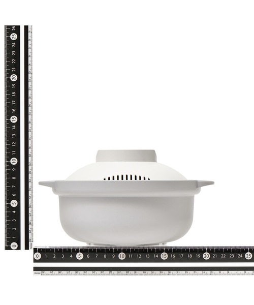 Francfranc（フランフラン）の「らくチン レンジ調理鍋 グレー（鍋/フライパン・レディース・グレー・FREE）」の9枚目の写真