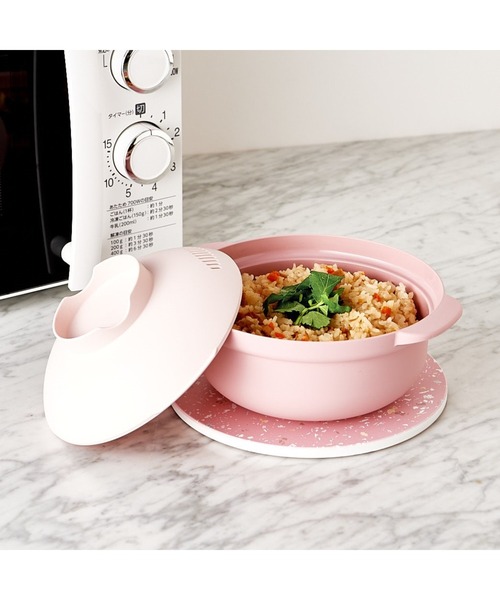 Francfranc（フランフラン）の「らくチン レンジ調理鍋 グレー（鍋/フライパン・レディース・グレー・FREE）」の10枚目の写真