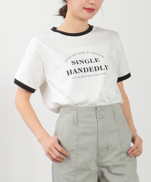 Honeys（ハニーズ）の「リンガーTシャツ（Tシャツ/カットソー）」 - WEAR