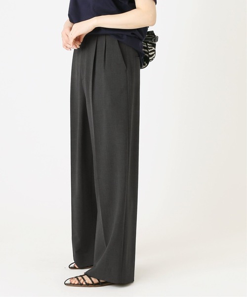 journal standard L'essage（ジャーナルスタンダードレサージュ）の「VISPOLYNOトロタックパンツ（その他パンツ・レディース・グレー/ブラウン・36/38）」の8枚目の写真