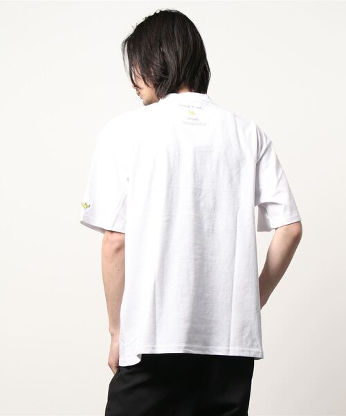 (What it isNt)ART BY MARKGONZALES(ワットイットイズント)の「【(What it isNt)】イラストプリントT(Tシャツ/カットソー・メンズ・ブラック/ケリー/ホワイト・L/M/XL/S)」の7枚目の写真
