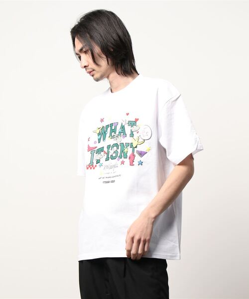 (What it isNt)ART BY MARKGONZALES(ワットイットイズント)の「【(What it isNt)】イラストプリントT(Tシャツ/カットソー・メンズ・ブラック/ケリー/ホワイト・L/M/XL/S)」の10枚目の写真