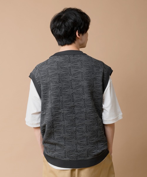 MUHET（ミュエータ）の「ポロベスト（ベスト・レディース・チャコールグレー/オフホワイト/オレンジ/グリーン・MEDIUM/X-LARGE）」の5枚目の写真