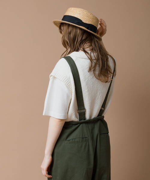 MUHET（ミュエータ）の「ポロベスト（ベスト・レディース・チャコールグレー/オフホワイト/オレンジ/グリーン・MEDIUM/X-LARGE）」の15枚目の写真