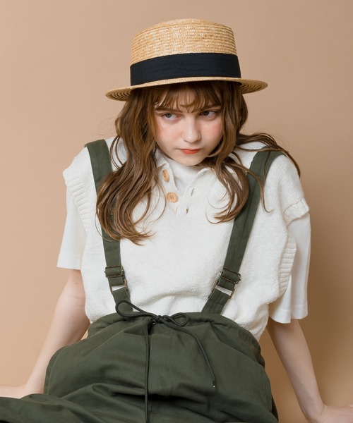 MUHET（ミュエータ）の「ポロベスト（ベスト・レディース・チャコールグレー/オフホワイト/オレンジ/グリーン・MEDIUM/X-LARGE）」の11枚目の写真