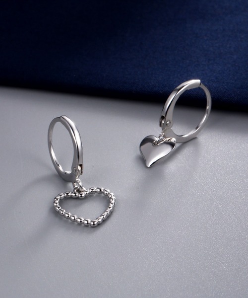 meJane(ミージェーン)の「ハートピアス2点セット【ZOZOTOWN限定】(ピアス(両耳用)・レディース・シルバー・FREE)」の4枚目の写真