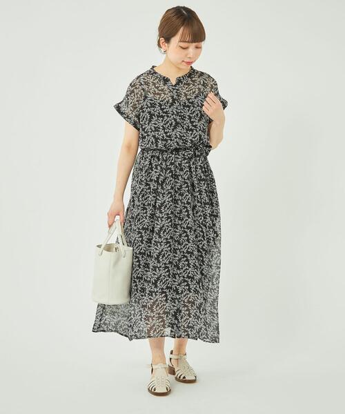 green label relaxing 卒服　女子　155cm WEB限定】［ XS /H148-155cm］クラフト 5分袖 ブラウス （シャツ