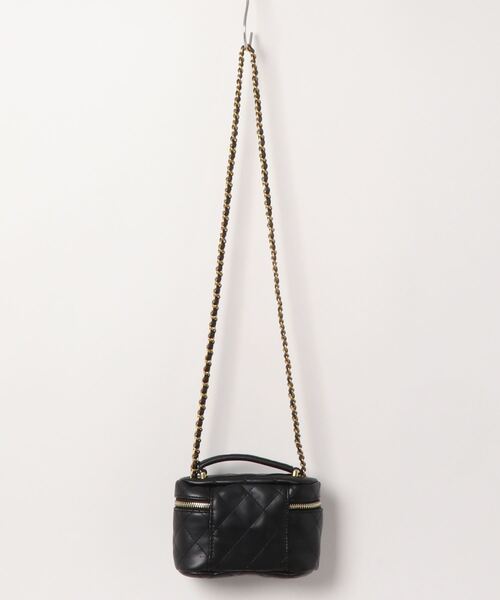 Shelly island（シェリーアイランド）の「ミニキルティングチェーンバッグ（ショルダーバッグ・レディース・ホワイト/ブラック/ピンク/グリーン・FREE）」の9枚目の写真