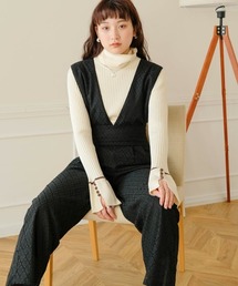 Bab | ２WAYレースオールインワン(サロペット/オーバーオール)